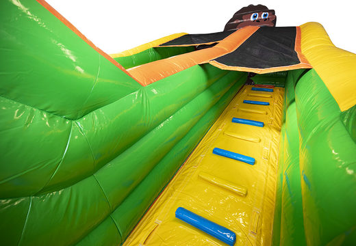 Order an inflatable slide with 3D objects in the gorilla theme for kids. Buy inflatable slides now online at JB Inflatables UK