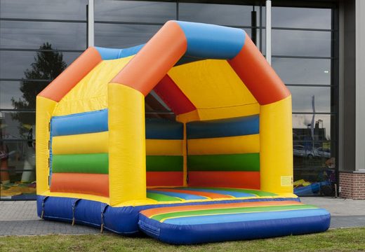 Standard bounce houses for sale in striking colors for children. Buy indoor inflatables online at JB Inflatables UK