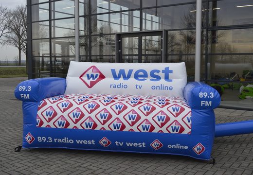 Order inflatable West Radio sofa 3D figure. Buy inflatable 3D objects now online at JB Inflatables UK