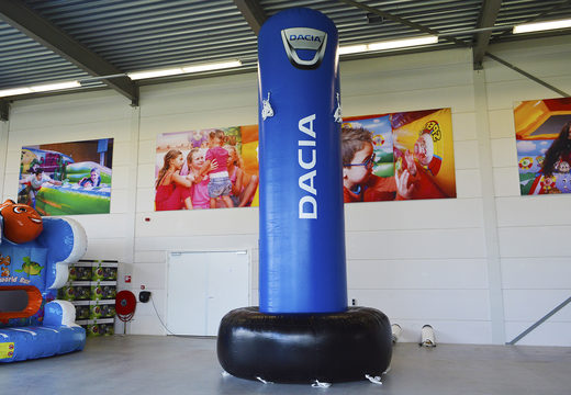Order inflatable Dacia Promo pillar online. Buy inflatable columns at JB Inflatables UK