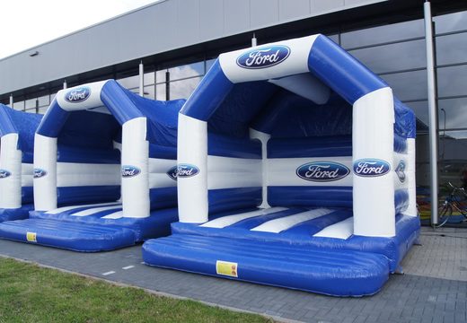 Bespoke Ford - A-Frame Inflatable bouncers can be used for various purposes. Order custom-made bouncy castles at JB Promotions UK