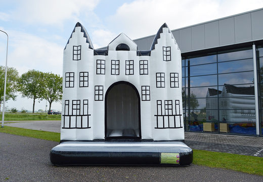 Buy bespoke Staverden Castle Bouncy castle in your own corporate identity  online at JB Inflatables UK. Request a free design for inflatable bouncy castles in your own corporate identity now