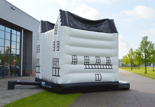 Order custom made inflatable Castle Staverden bouncy castle online at JB Promotions UK; specialist in inflatable advertising items such as custom bouncers