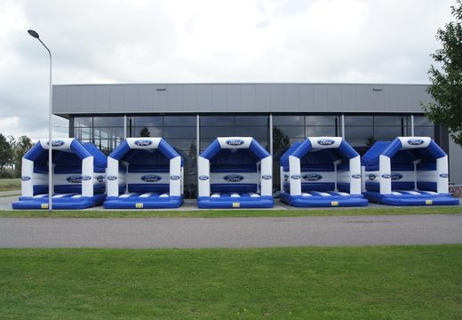 Order custom made Ford - A-Frame Inflatable bouncer at JB Inflatables UK. Request a free design for inflatable bounce houses in your own corporate identity now