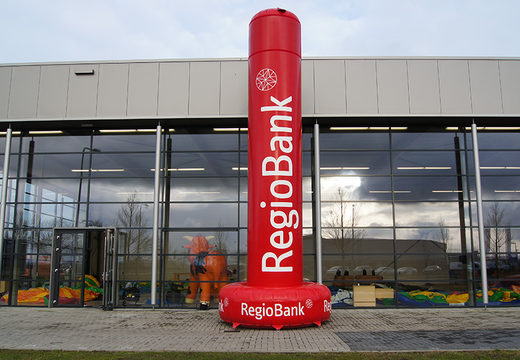 Buy mega inflatable Regiobank pillar. Order your inflatable pillars now online at JB Inflatables UK