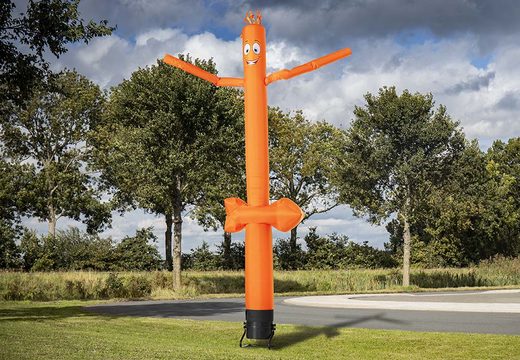 Order the inflatable 6m airdancers 3d directional arrow in orange online at JB Inflatables UK. All standard inflatable sky dancers are delivered super fast