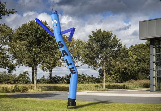 Order the 6m high blue skydancer sale online at JB Inflatables UK now. Fast delivery for all standard inflatable airdancers
