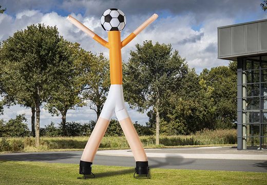 Order the skyman with 2 legs and 3d ball of 6m high in orange online now at JB Inflatables UK. Buy standard inflatables tubes for sports events