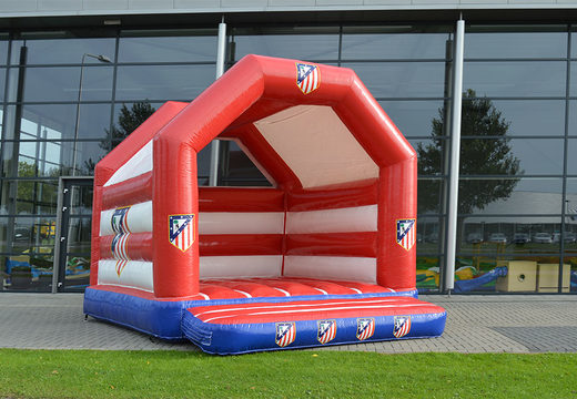 Buy custom made Atletico Madrid a Frame Bouncer at JB Inflatables UK. Promotional inflatables in all shapes and sizes made at JB Promotions UK
