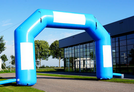 Buy online an inflatable standard start & finish arch in blue at JB Inflatables UK. Order advertisement blow up arches in standard colors online