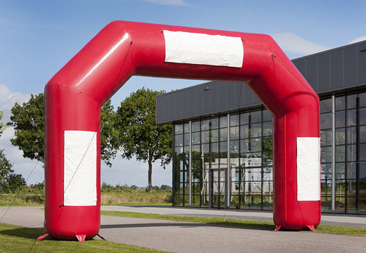 Buy standard inflatable start & finish arches in red at JB Inflatables UK. Order advertisement blow up arches in different colors and sizes online at JB Inflatables UK