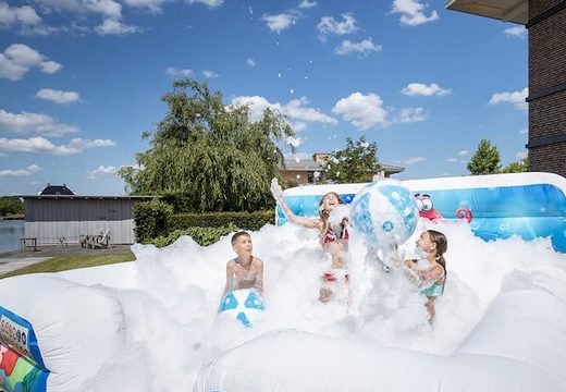 Order large inflatable open bubble boarding park bouncy castle with foam in the Seaworld theme for children. Buy inflatable bouncy castle online at JB Inflatables UK