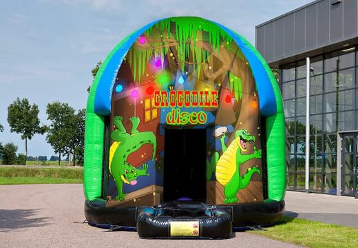 Order multi-themed 3,5m bouncy castle Crocodile themed for children. Buy inflatable bouncy castles at JB Inflatables UK