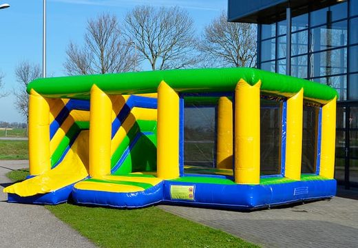 Buy standard indoor inflatable multiplay bounce house in theme for kids. Order bounce houses online at JB Inflatables UK