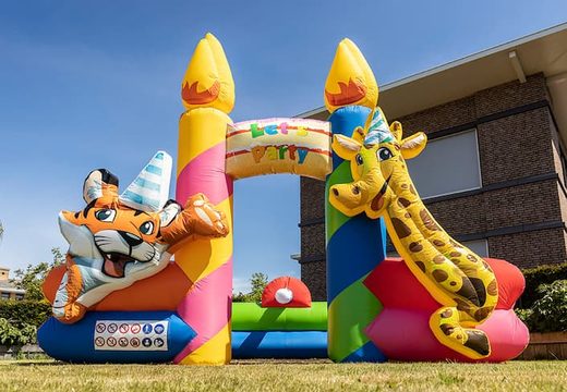 Opblaasbare schuim bubble park in thema party te koop voor kinderen