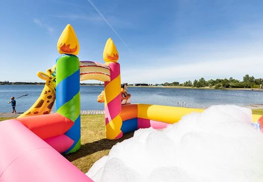 Inflatable schuim bubble park in thema party kopen voor kinderen