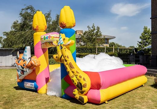 Opblaasbare schuim bubble park in thema party kopen voor kids