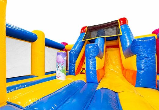 Order Slidebox Unicorn bouncer with slide for kids. Buy inflatable bouncers online at JB Inflatables UK