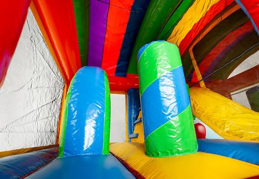 Buy Multiplay XXL Party bouncer in a unique design for kids. Order bouncers online at JB Inflatables UK