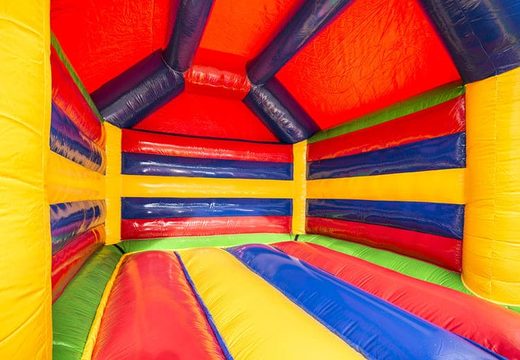 Buy a standard bounce houses in a circus theme with beautiful animations on the inner and outer walls and on the pillars for children. Order inflatables online at JB Inflatables UK