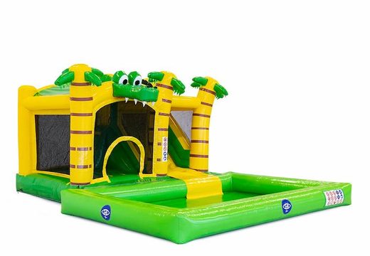 Order Jumpy happy splash crocodile bouncy castle from JB Inflatables at JB Inflatables UK. Buy inflatable bouncy castles online at JB Inflatables UK