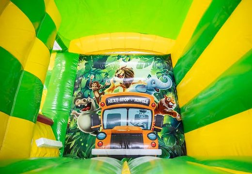 Buy multifunctional mini splash jungle bouncy castle at JB Inflatables UK. Order inflatable bouncy castles online at JB Inflatables UK