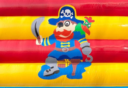 Buy standard pirate bouncers with a 3D object on top for kids. Order bouncers online at JB Inflatables UK