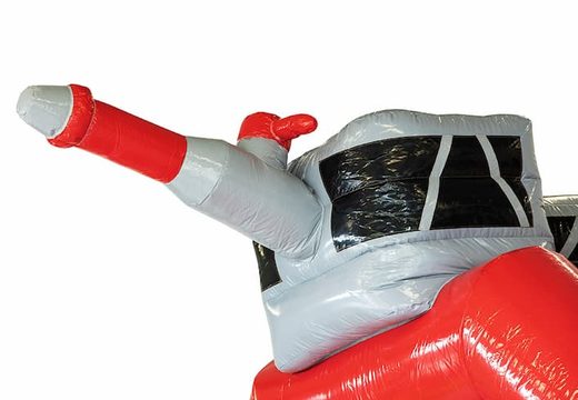 Groot overdekt springkussen kopen in thema brandweer voor kinderen