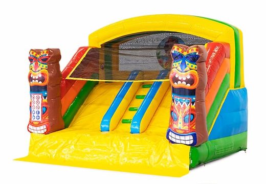 Order Hawaii themed inflatable bouncy castle with or without a bath for kids. Buy bouncy castles online at JB Inflatables UK