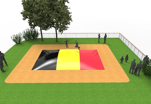 Order inflatable airmountain in Belgian flag theme for kids. Buy inflatable airmountains now online at JB Inflatables UK