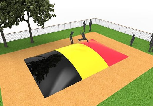 Buy inflatable airmountain in Belgium flag for children. Order inflatable airmountains now online at JB Inflatables UK