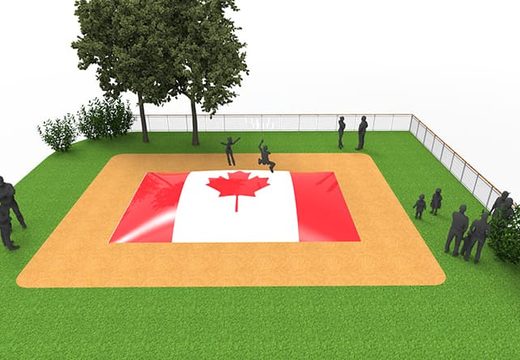 Order Canada flag airmountain for kids. Buy inflatable airmountains now online at JB Inflatables UK