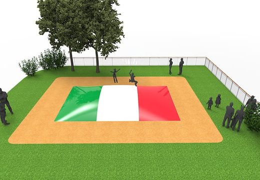 Order an inflatable airmountain in the Italian flag theme for children. Buy inflatable airmountains now online at JB Inflatables UK