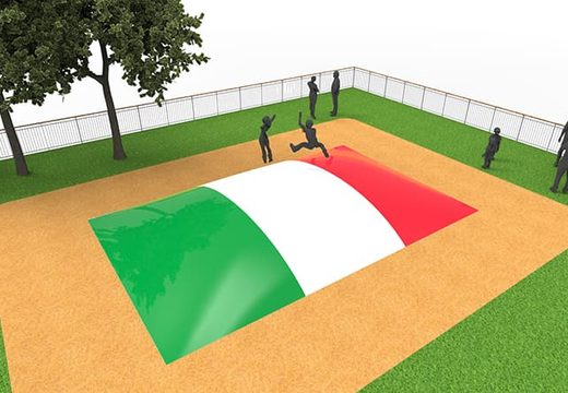 Buy an inflatable airmountain in the Italian flag theme for children. Order inflatable airmountains now online at JB Inflatables UK