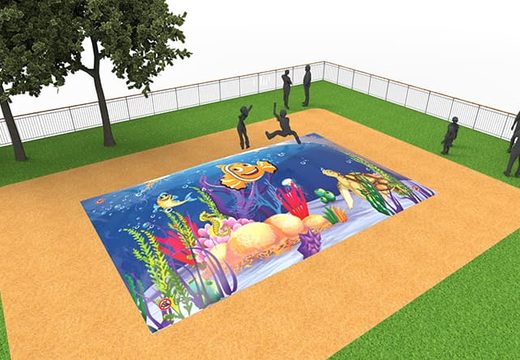 Buy inflatable airmountain in seaworld theme for children. Order inflatable airmountains now online at JB Inflatables UK