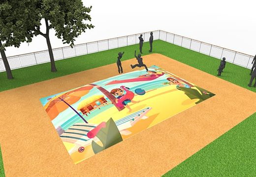 Buy inflatable airmountain in a sandbox theme for children. Order inflatable airmountains now online at JB Inflatables UK