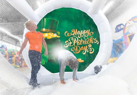 snow globe airtight with st. buy patricks day background to take pictures