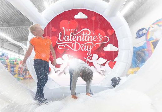 snow globe airtight with valentine background to take pictures buy