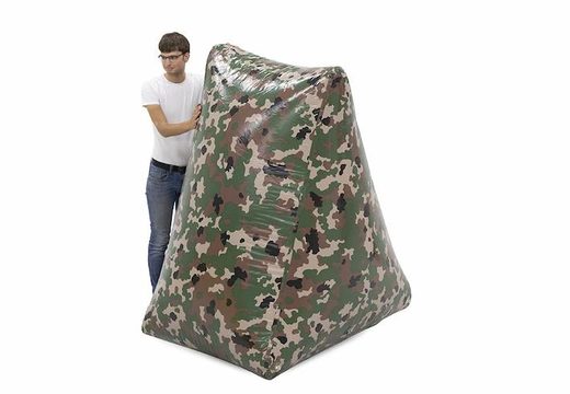 Obstacle army green in triangle shape buy for an archery bunker