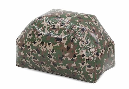 Buy army green cylinder inflatable for an archery bunker