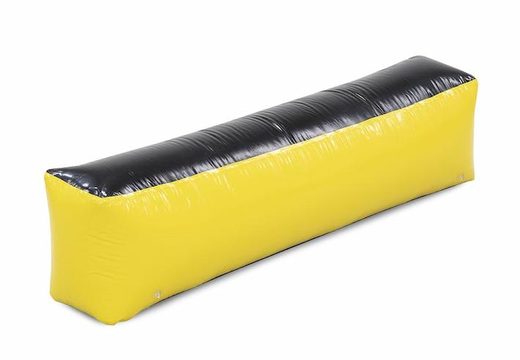 Yellow rectangular obstacle inflatable and airtight for in an archery bunker buy