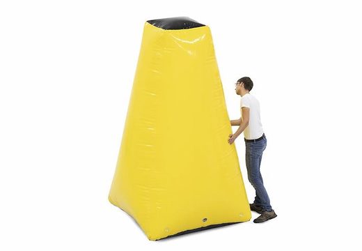 Obstacle yellow long block up to place in game arena buy