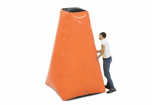 Buy Obstacle airtight inflatable in orange for an archery bunker
