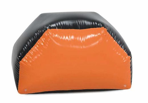 Order an obstacle airtight inflatable in orange for an archery bunker