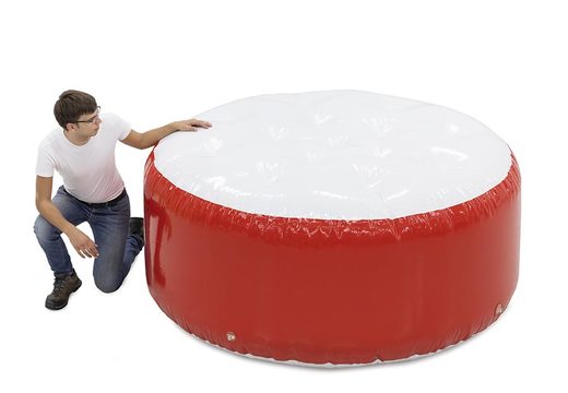 Buy inflatable airtight obstacle red circle to use in an archery bunker