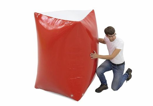 Buy inflatable airtight obstacle red to hide behind in archery bunker