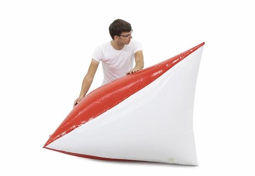 Red inflatable airtight obstacle to hide behind in archery bunker for sale
