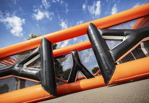 Buy orange inflatable archery boarding in which obstacles can be put