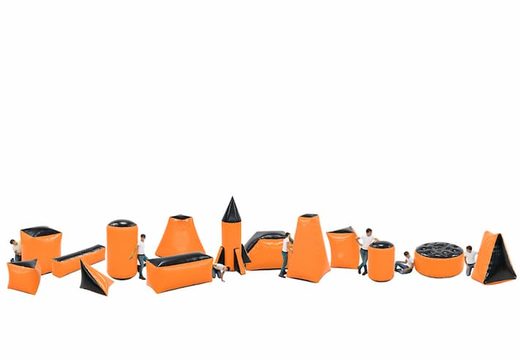 Buy a complete set with 14 orange obstacles for an archery bunker