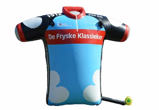 grote opblaasbare 3d vergroting van fiets shirt voor de fryske klassieker op maat gemaakt